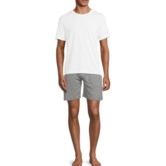 Hanes Men's Cotton Modal ComfortFlexFit Sleep Shorts, 2-Pack - Picture 2 of 9